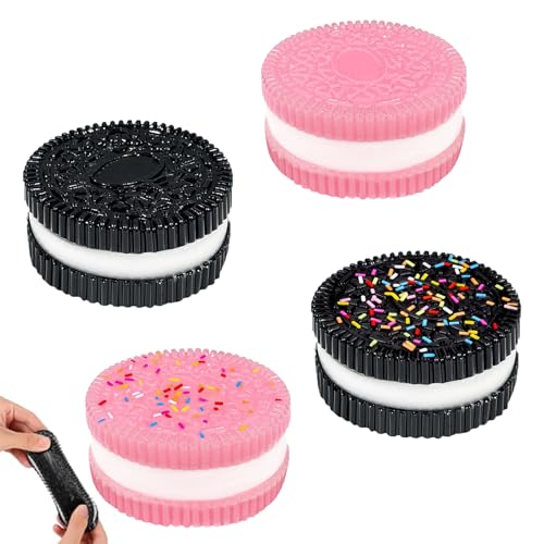 Saijer Sensorik Spielzeug Keks,4 Stück Taba Squishy Fufu Squishy Squishy Toy Anti-Stress-Spielzeug Nee Doh Nice Cube Stressabbau Spielzeug Fidget Spielzeug für Erwachsene Kinder Familienfreunde Saijer Sensorik Spielzeug Keks,4 Stück Taba Squishy Fufu Squishy Squishy Toy Anti-Stress-Spielzeug Nee Doh Nice Cube Stressabbau Spielzeug Fidget Spielzeug für Erwachsene Kinder Familienfreunde von saijer