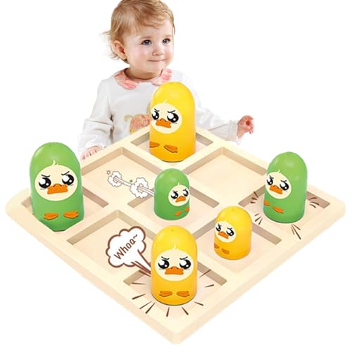 saijer Tic Tac Toe Spiel, Brettspiel Interaktives Tischspiele Big Eat Small Game Eltern Kind Interaktion Kinder Spiele Klassisches Familien Brettspiel für Kinder Erwachsene von saijer