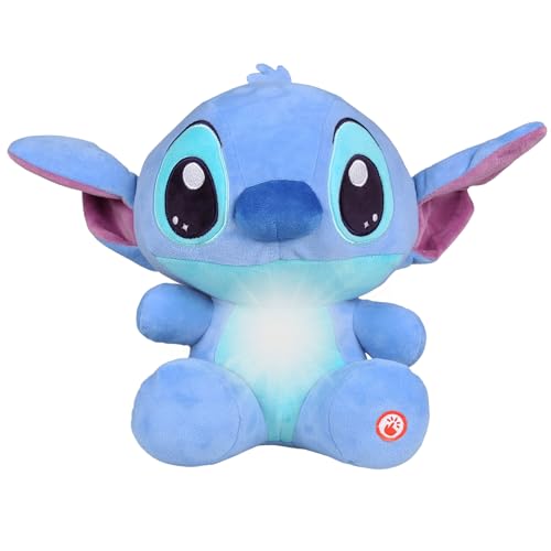 Disney Stitch Large Plüsch-Maskottchen, leuchtendes Kuscheltier, Teddybär für Kinder 24 cm (C) von sarcia.eu
