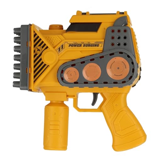 Seifenblasenmaschine Bagger Baumaschine 56 Düsen + GRATIS 100ml Flüssigkeit, Seifenblasen für Kinder 3+ (Bagger) von sarcia.eu