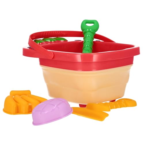 Strandspielzeug für Kinder, Sandspielzeug Set enthält Sandeimer Spielzeug für Strand, Sandkasten Spielzeugset, zusammenklappbarer Sandeimer mit Zubehör Strandspielzeug für Kinder, Sandspielzeug Set enthält Sandeimer Spielzeug für Strand, Sandkasten Spielzeugset, zusammenklappbarer Sandeimer mit Zubehör von sarcia.eu