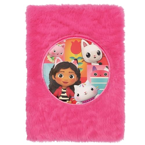 sarcia.eu DISNEY Stitch Angel Plüsch liniertes Notizbuch/Notizen mit rosa Einband A5/80 Seiten (Gabby's Dollhouse) von sarcia.eu