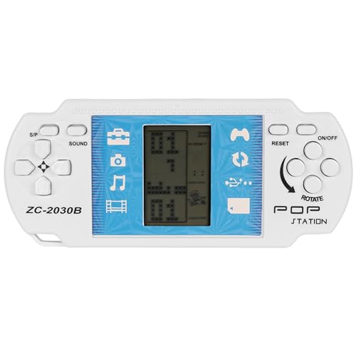 sarcia.eu Game Station Taschen-Elektronikspiel, Reisespiel für Kinder, weiß 15x6,5x2 cm (Weiß) von sarcia.eu