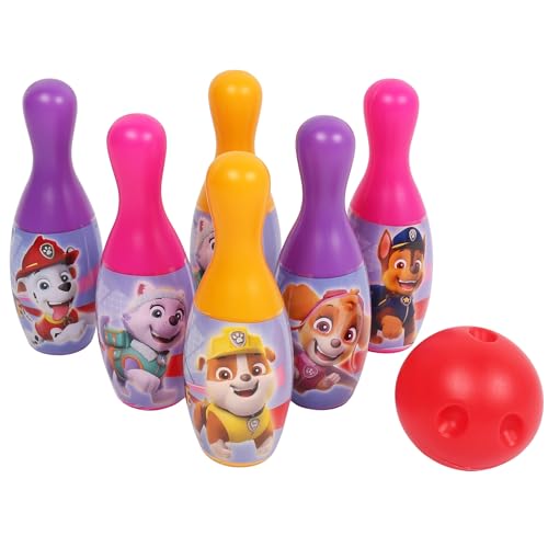 sarcia.eu Paw Patrol Bowling-Set für Kinder ab 3 Jahren (Rosa) von sarcia.eu