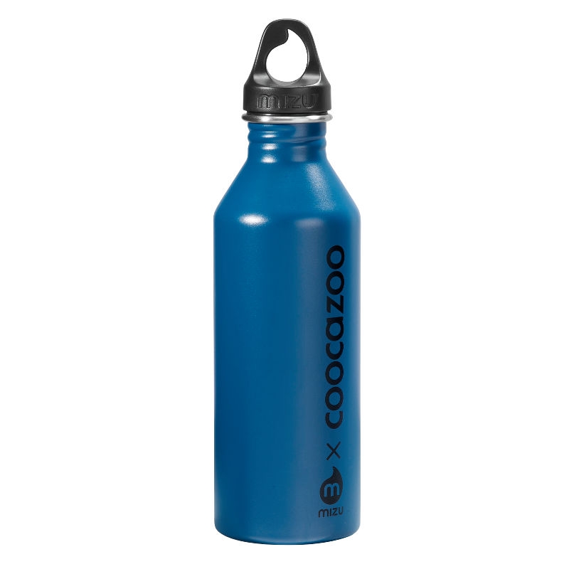 coocazoo Trinkflasche Edelstahl MIZU Blue uni von coocazoo