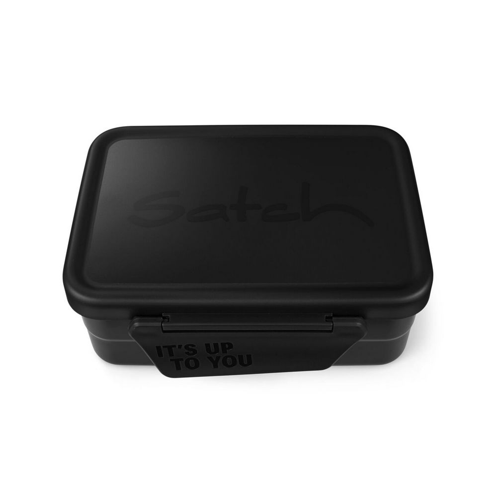 satch Brotdose Edelstahl Schwarz von satch