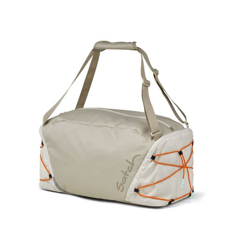 satch Sporttasche Crossed Sand - Sneaker Style Edition von satch