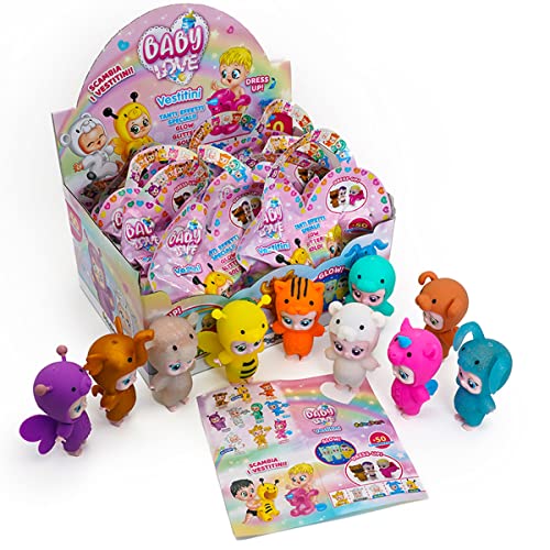 #sbabam, Baby Love Vestitino, Puppe für Kinder, Spielzeug ab 3 Jahre, Packung mit 4 Stück, Mädchen 6 Jahre #sbabam, Baby Love Vestitino, Puppe für Kinder, Spielzeug ab 3 Jahre, Packung mit 4 Stück, Mädchen 6 Jahre von #sbabam