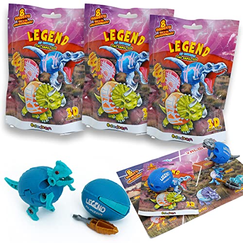 #sbabam, Legend of Animals, Dino Animal Tech, Dinosaurier Spielzeug für Kinder, 3er-Pack, Baby Geschenk mit Tiere Figuren, Spielzeug ab 3 Jahre #sbabam, Legend of Animals, Dino Animal Tech, Dinosaurier Spielzeug für Kinder, 3er-Pack, Baby Geschenk mit Tiere Figuren, Spielzeug ab 3 Jahre von #sbabam