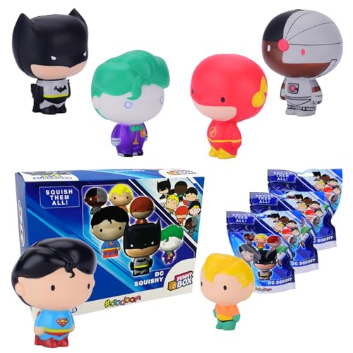 #sbabam Funny Box DC Squishy Heroes, Spiele für Kinder 3 Stück, Squishy Anti-Stress-Spielzeug, Geschenkideen für Kinder, Sie können Superhelden wie Superman, Flash, Joker und Cyborg Finden #sbabam Funny Box DC Squishy Heroes, Spiele für Kinder 3 Stück, Squishy Anti-Stress-Spielzeug, Geschenkideen für Kinder, Sie können Superhelden wie Superman, Flash, Joker und Cyborg Finden von #sbabam