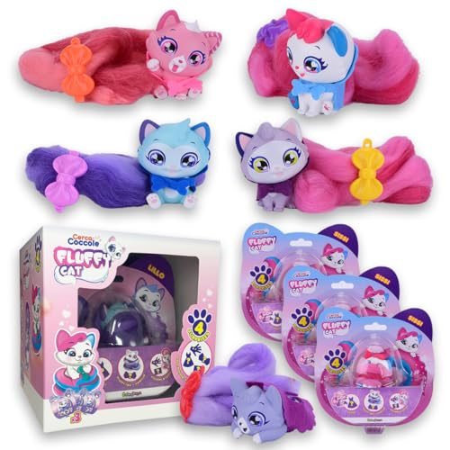 #sbabam Funny Box Flauschige Katze, Katzenspielzeug für Kinder mit langem Flauschigen Schwanz, 3 Stück – Aufkleber, Tattoos und Zubehör inklusive, Kätzchen und Stofftiere für Mädchen als Geschenke #sbabam Funny Box Flauschige Katze, Katzenspielzeug für Kinder mit langem Flauschigen Schwanz, 3 Stück – Aufkleber, Tattoos und Zubehör inklusive, Kätzchen und Stofftiere für Mädchen als Geschenke von #sbabam