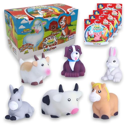 #sbabam Funny Box Jelly Planet Farm Friends, Haustier Spielzeug für Kinder Weich und Duftend, 4 Stück, Spiele für Kinder Zeitungskiosk - Farm Tiere für Kinder Ideal als Baby Geschenk Spielzeug #sbabam Funny Box Jelly Planet Farm Friends, Haustier Spielzeug für Kinder Weich und Duftend, 4 Stück, Spiele für Kinder Zeitungskiosk - Farm Tiere für Kinder Ideal als Baby Geschenk Spielzeug von #sbabam