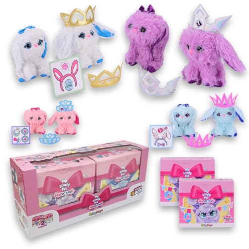 #sbabam Funny Box Lovely Pets Magic Party, weiche Plüschtiere mit Zubehör inklusive, 2 Stück, Spielzeugtiere für Kinder, Spiele für Kinder und Zeitungskiosk-Puppen, Plüschtiere zum Waschen #sbabam Funny Box Lovely Pets Magic Party, weiche Plüschtiere mit Zubehör inklusive, 2 Stück, Spielzeugtiere für Kinder, Spiele für Kinder und Zeitungskiosk-Puppen, Plüschtiere zum Waschen von #sbabam