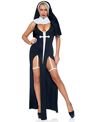 Scala Sultry Sinner Costumes Black, White L Scala Sultry Sinner Costumes Black, White L von LEG AVENUE