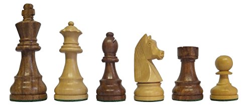 SchachQueen - Bundesliga Turnier Schachfiguren braun/weiß Classic Holz Königshöhe 97 mm SchachQueen - Bundesliga Turnier Schachfiguren braun/weiß Classic Holz Königshöhe 97 mm von SchachQueen