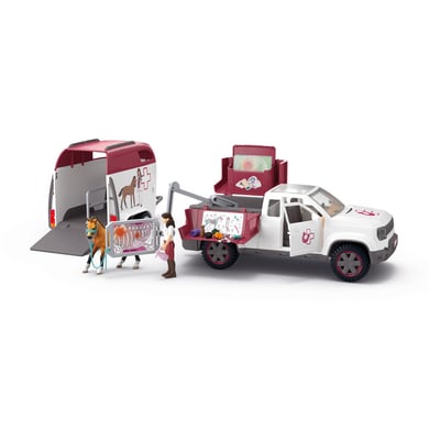 schleich® Mobile Tierärztin mit Anhänger 42704 von Schleich