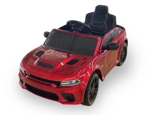 Kinder Elektroauto Dodge Charger SRT, 12v LED+Audio+FB von schnaeppchenmeile-online