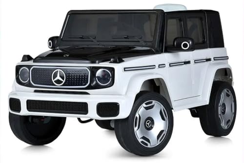 Kinder Elektroauto Mercedes-Benz EQG 12v, Zwei Motoren+LED+FB+Audio von schnaeppchenmeile-online