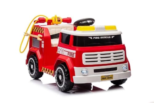 Kinderfahrzeug - Elektro Auto Feuerwehr - 12V7AH Akku,4 Motoren- 2,4Ghz Fernsteuerung, MP3+Sirene -911P Kinderfahrzeug - Elektro Auto Feuerwehr - 12V7AH Akku,4 Motoren- 2,4Ghz Fernsteuerung, MP3+Sirene -911P von schnaeppchenmeile-online