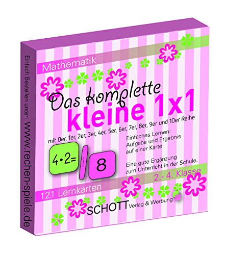 schott Verlag & Werbung Neu in PINK Das komplette kleine 1x1 für Mädchen von schott Verlag & Werbung