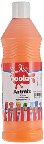 scola Orange 600 ml Artmix Fertigmischung, abwaschbare Farbfarbe scola Orange 600 ml Artmix Fertigmischung, abwaschbare Farbfarbe von Scola