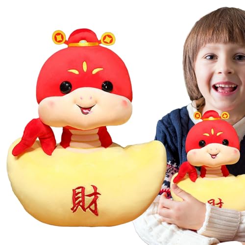 scyca Chinesisches Neujahrs-Schlangen-Plüschtier, chinesisches Neujahrs-Plüschtier, Plüschtierkissen, 2025, Jahr der Schlange, Haustier, chinesische Schlange, Tiere scyca Chinesisches Neujahrs-Schlangen-Plüschtier, chinesisches Neujahrs-Plüschtier, Plüschtierkissen, 2025, Jahr der Schlange, Haustier, chinesische Schlange, Tiere von scyca