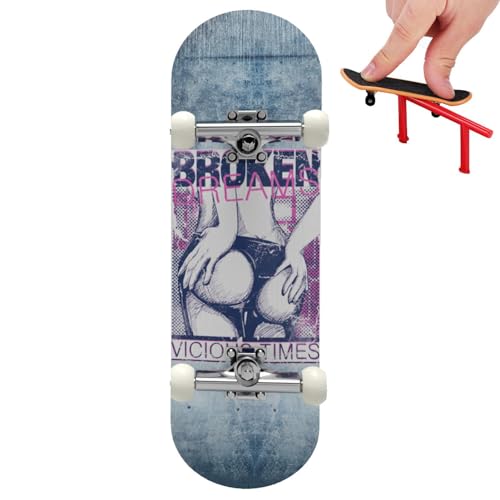 scyca Finger-Skateboard, interaktive Fingerbretter für Kinder, Fingerbewegung, Finger-Roller für die Koordination der Finger, Kinder, Kleinkinder, Erwachsene von scyca