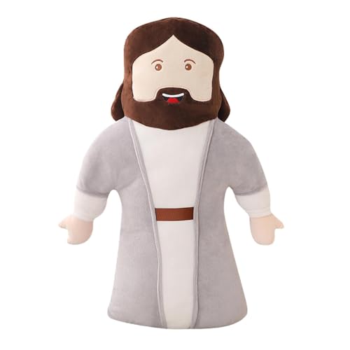 scyca Jesus-Plüschpuppe, Jesus-Plüschspielzeug, 49,7 cm (19,7 Zoll), religiöser Retter, Jesus, gefüllt, Plüsch, Christus, religiöser Retter, Jesus, Plüschtier von scyca