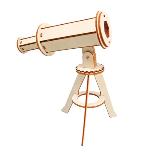 scyca Modellbausätze für Erwachsene, Bastelsets aus Holz, Puzzle-Set, robustes Teleskop-Puzzle, für Jungen und Mädchen von scyca