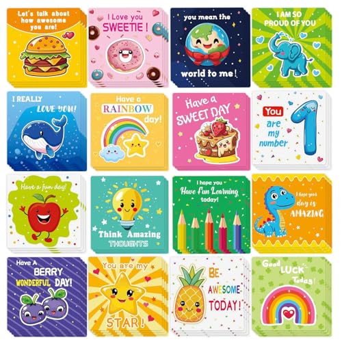 scyca Motivierende und inspirierende Karten, inspirierende Notizen zum Mittagessen – Positive Zitate zum | niedliche inspirierende Karten, Notizen für Lunchbox für Mädchen scyca Motivierende und inspirierende Karten, inspirierende Notizen zum Mittagessen – Positive Zitate zum | niedliche inspirierende Karten, Notizen für Lunchbox für Mädchen von scyca