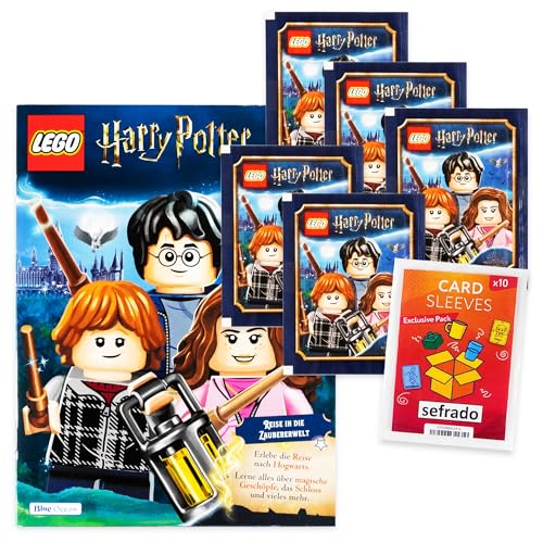 Bundle mit Lego Harry Potter - 1 Sammelalbum + 5 Tüten - Reise in die Zauberwelt Sammelsticker kompatibel mit exclusiven sefrado Hüllen Bundle mit Lego Harry Potter - 1 Sammelalbum + 5 Tüten - Reise in die Zauberwelt Sammelsticker kompatibel mit exclusiven sefrado Hüllen von sefrado