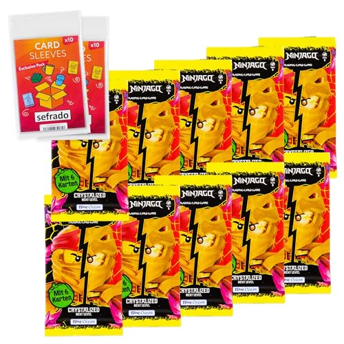 sefrado Bundle Exclusive Hüllen kompatibel mit 10 Booster Serie 8 Next Level Lego Ninjago Trading Card Game 2023 sefrado Bundle Exclusive Hüllen kompatibel mit 10 Booster Serie 8 Next Level Lego Ninjago Trading Card Game 2023 von sefrado