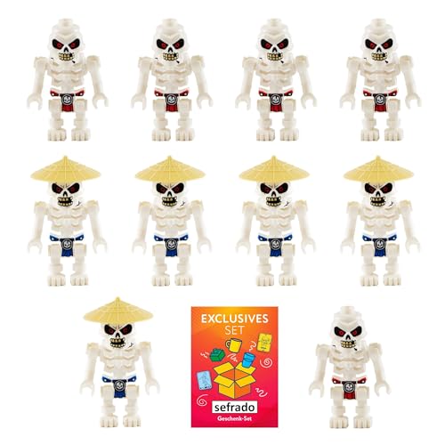 sefrado Exclusive Geschenk Karte kompatibel mit je 5 x Wyplash + 5 x Skulkin Lego Figuren Skelett Skeleton - Set Ninjago Armee sefrado Exclusive Geschenk Karte kompatibel mit je 5 x Wyplash + 5 x Skulkin Lego Figuren Skelett Skeleton - Set Ninjago Armee von sefrado