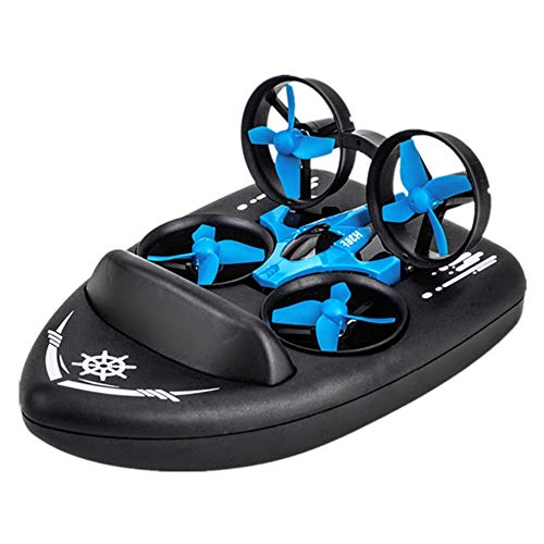 Dreiform-Fernsteuerungsboot Wasser Land und Luft Drei-in-Eins-RC-Boot Zwei-Gang-Variable Geschwindigkeit RC Boot Geeignet für Schwimmbad See RC Boot Geschenke für Jungen und Mädchen von sfhdcfbswjnjdcbshf