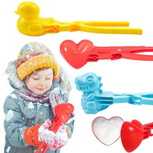 shallyong Schneeballzange, 3 Stück Schneeball Former, Snowball Maker, Groß Schneeball-Clip, Winter Schnee Spielzeug, für Kinder im Freien Spielen Schnee, Schneeball-Kämpfe Aktivitäten shallyong Schneeballzange, 3 Stück Schneeball Former, Snowball Maker, Groß Schneeball-Clip, Winter Schnee Spielzeug, für Kinder im Freien Spielen Schnee, Schneeball-Kämpfe Aktivitäten von shallyong