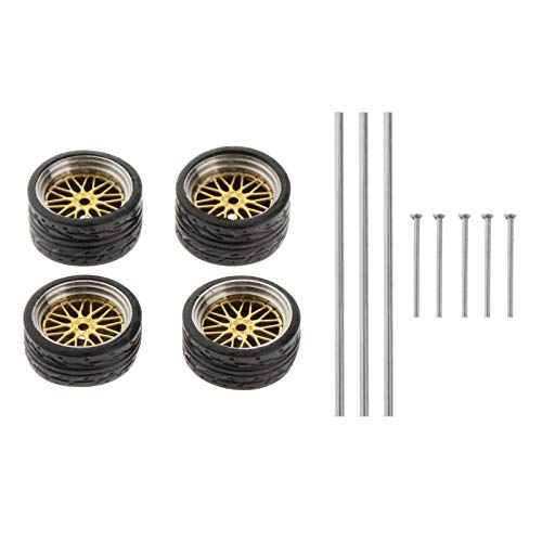 sharprepublic 4 stück 1:64 Skala Diecast Modell Auto Gummi Rad Felgen & Reifen Set Zubehör Ersatz für Heiße Rad - Stil G sharprepublic 4 stück 1:64 Skala Diecast Modell Auto Gummi Rad Felgen & Reifen Set Zubehör Ersatz für Heiße Rad - Stil G von sharprepublic