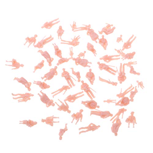 sharprepublic 60pcs Unbemalte Modellbahn Menschen Figuren Stehende und Sitzende HO Modell Miniaturfiguren 1:87 sharprepublic 60pcs Unbemalte Modellbahn Menschen Figuren Stehende und Sitzende HO Modell Miniaturfiguren 1:87 von sharprepublic