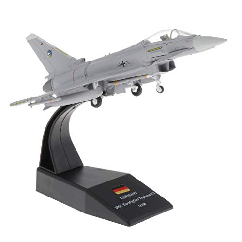 sharprepublic EF2000 Eurofighter Typhoon Druckgussflugzeug Maßstab 1: 100 von sharprepublic