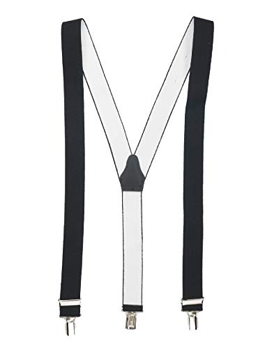 shenky Hosenträger schwarz | 3er Clips | 3,5cm Breite | verstellbar | Basic | Y-Form | elastisch | für Oktoberfest Fassnacht Karneval Hochzeit Arbeit Skihosen | Damen & Herren | Skihosenträger shenky Hosenträger schwarz | 3er Clips | 3,5cm Breite | verstellbar | Basic | Y-Form | elastisch | für Oktoberfest Fassnacht Karneval Hochzeit Arbeit Skihosen | Damen & Herren | Skihosenträger von shenky
