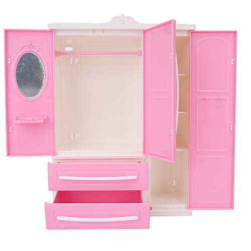 Shenruifa 3 Türpuppenhaus Garderobe Puppen Möbelzubehör für Puppen Mädchen Spielzeug Shenruifa 3 Türpuppenhaus Garderobe Puppen Möbelzubehör für Puppen Mädchen Spielzeug von shenruifa
