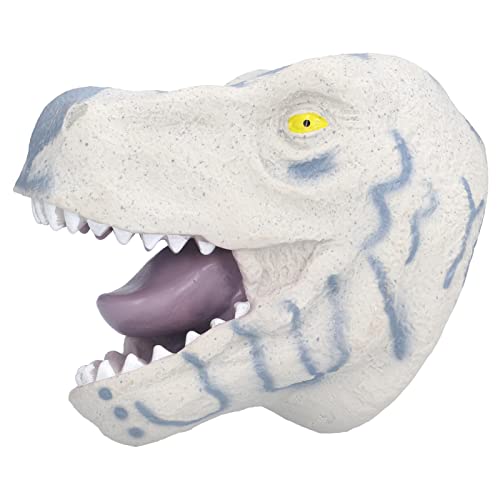 shenruifa Dinosaurier Handpuppen Realistisch Weiche Halloween Tyrannosaurus Rollenspiel Spielzeug für (Grau) von shenruifa