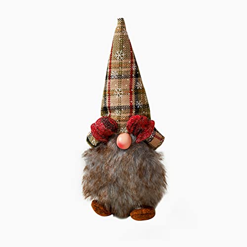 shenruifa Halloween Gesichtsloser Puppe, Niedliche Stoff GNOME Puppen Weihnachtsdekoration für Haushaltsschlafzimmer von shenruifa