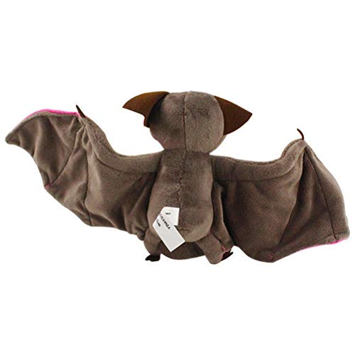 shenruifa Plüsch Fledermaus Gefüllte Tier Halloween Bat Toy Home Decor 17cm Weiches Plüschspielzeug für Mädchen (Grau) von shenruifa
