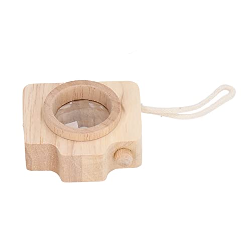 shenruifa Prism Objektiv Spielzeug Biene Eyeffekt Einzigartiger Kamera -Stil Niedliche Tragbare Interessante Spielzeug Spielzeug (Holzfarbe) von shenruifa