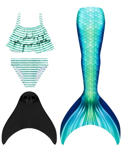 shepretty Mädchen Fisch Tail mit Bikini Cosplay ，BlackM10,140 von shepretty