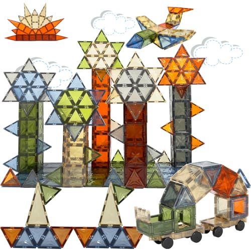 shinlecobe Mini-Magnetfliesen für Kinder im Alter von 3–5 Jahren, 4–8 Jahre, magnetische Bausteine, 100 Stück, 2 Autos, STEM, stapelbar, Lernspielzeug, Geschenke für Jungen und Mädchen, Vorschule shinlecobe Mini-Magnetfliesen für Kinder im Alter von 3–5 Jahren, 4–8 Jahre, magnetische Bausteine, 100 Stück, 2 Autos, STEM, stapelbar, Lernspielzeug, Geschenke für Jungen und Mädchen, Vorschule von shinlecobe