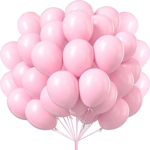 luftballons matt hellrosa- 50 Stück Luftballons - 30 cm/12 zoll, Helium Luftballons Geburtstag, Helium Ballons Geburtstag, Regenbogen Luftballons Für Geburtstagsdeko, Luftballons Hochzeit von shixpiov