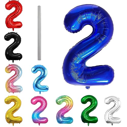 Geburtstag zahlen Luftballon 2 jahre-Blau XXL Jumbo Folienballon 40 Zoll – 101 cm Luftballons 2 Geburtstag Junge Mädchen Babyparty Geburtstagsdeko Jubiläumsparty Dekoration Geburtstag zahlen Luftballon 2 jahre-Blau XXL Jumbo Folienballon 40 Zoll – 101 cm Luftballons 2 Geburtstag Junge Mädchen Babyparty Geburtstagsdeko Jubiläumsparty Dekoration von shixpiov