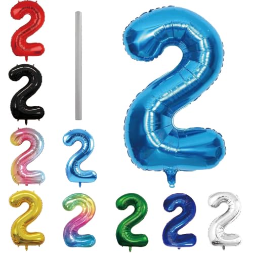 Shixpiov Geburtstag zahlen Luftballon 2 jahre-hellblau XXL Jumbo Folienballon 40 Zoll – 101 cm Luftballons 2 Geburtstag Junge Mädchen Babyparty Geburtstagsdeko Jubiläumsparty Dekoration Shixpiov Geburtstag zahlen Luftballon 2 jahre-hellblau XXL Jumbo Folienballon 40 Zoll – 101 cm Luftballons 2 Geburtstag Junge Mädchen Babyparty Geburtstagsdeko Jubiläumsparty Dekoration von shixpiov
