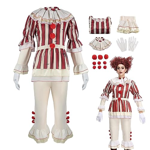 shizuku Halloween Kostüme | Halloween Cosplay Scary Clown Kostüme | Clown Kostüm Für Erwachsene Es Ist Ein Gruseliger Clown | Kostüm Für Erwachsene | Es Clown Kostüm Für Erwachsene von shizuku